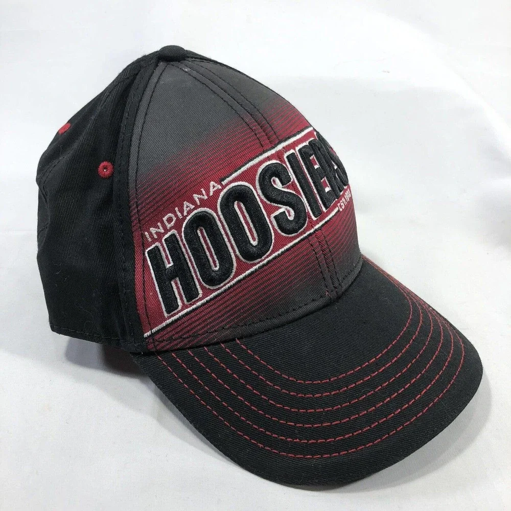 Indiana Hoosiers NCAA Hat Cap Strap Back by Signatures One Size Fits Most OSFM